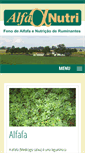 Mobile Screenshot of alfanutri.com.br